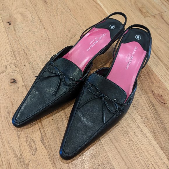 Isaac Mizrahi Shoes - Y2K kitten toe pointed heels